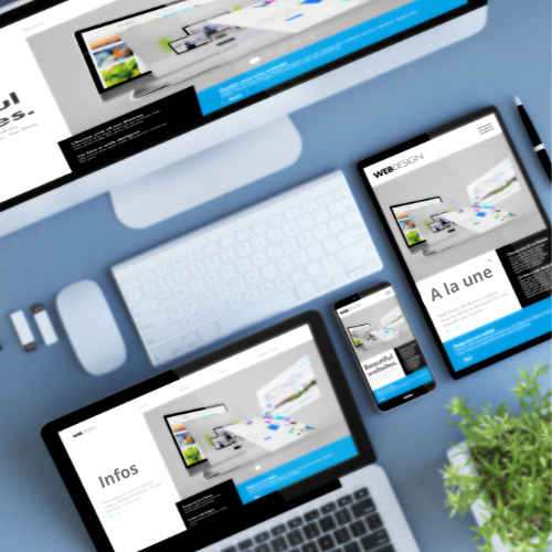 Exemple de création de site web moderne